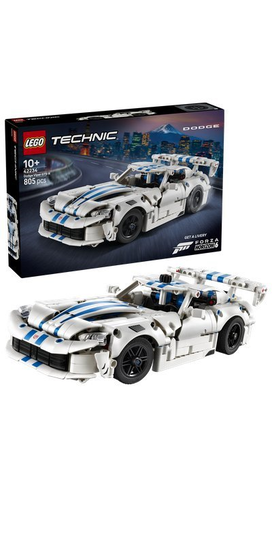 LEGO Technic, klocki, Samochód sportowy Dodge Viper GTS-R, 42234 LEGO