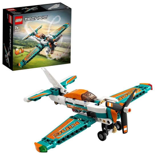 LEGO Technic, klocki Samolot Wyścigowy, 42117 LEGO