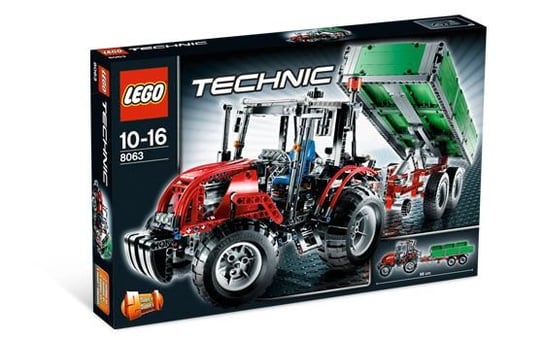 LEGO Technic, klocki Traktor z przyczep��, 42023 LEGO