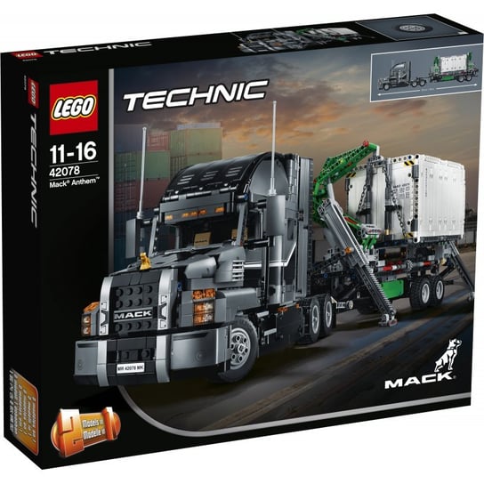 LEGO Technic, klocki Truck Mack Anthem, 42078 LEGO