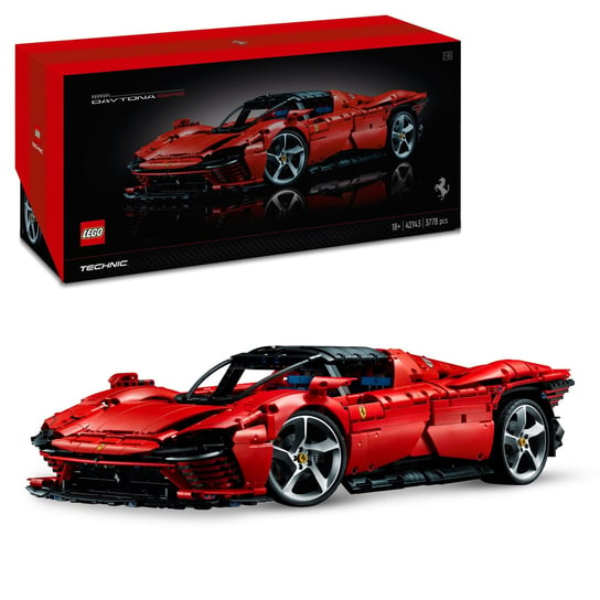 LEGO Technic, klocki, Ultimate Car, Ferrari Daytona SP3, 42143 LEGO