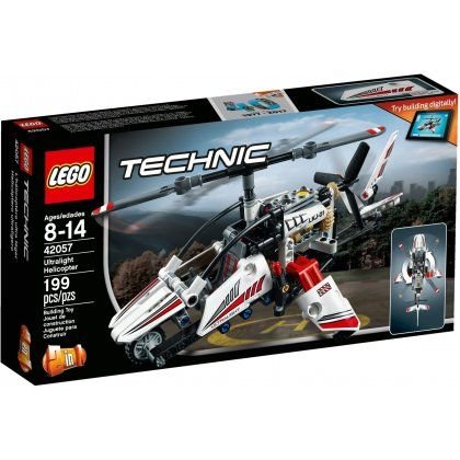 LEGO Technic, klocki Ultralekki helikopter, 42057 LEGO