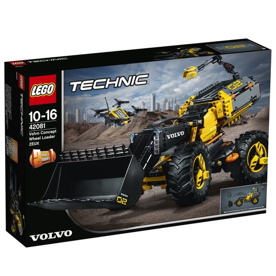 LEGO Technic, klocki Volvo ładowarka kołowa ZEUX, 42081 LEGO