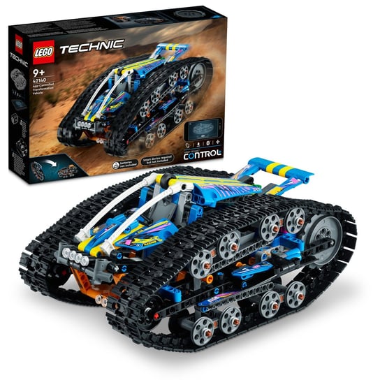 LEGO Technic, klocki, Zmiennokształtny pojazd sterowany przez aplikację, 42140 LEGO