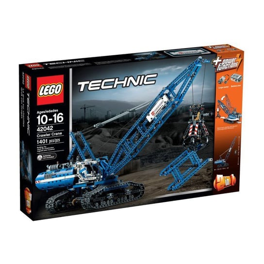 LEGO Technic, klocki Żuraw gąsienicowy 42042 LEGO