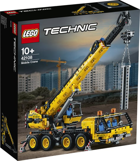 LEGO Technic, klocki Żuraw Samochodowy, 42108 LEGO