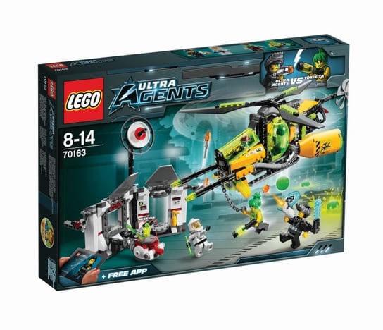 LEGO Ultra Agents, klocki Sekretne laboratorium, 70163 LEGO