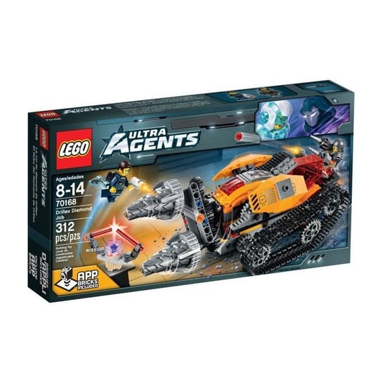 LEGO Ultra Agents, klocki Wiertnica, 70168 LEGO