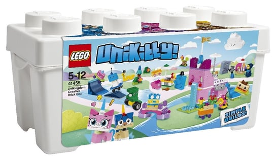 LEGO Unikitty, klocki Kreatywne pudełko z klockami z Kiciorożkowa, 41455 LEGO