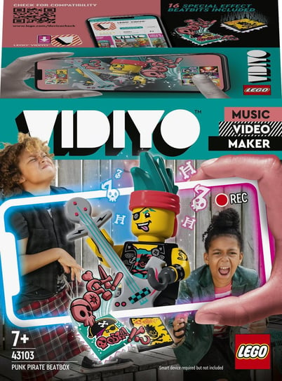 LEGO Vidiyo, klocki Punk Pirate BeatBox, 43103 LEGO