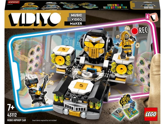 LEGO Vidiyo, klocki, Robo HipHop Car, 43112 LEGO