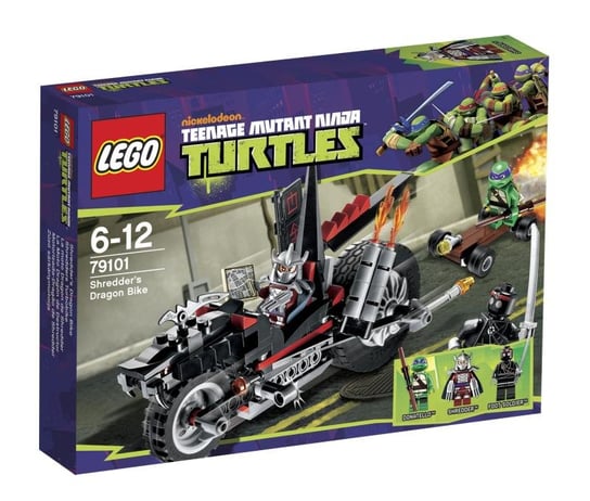 LEGO Wojownicze żółwie Ninja, klocki Motor Shreddera, 79101 LEGO