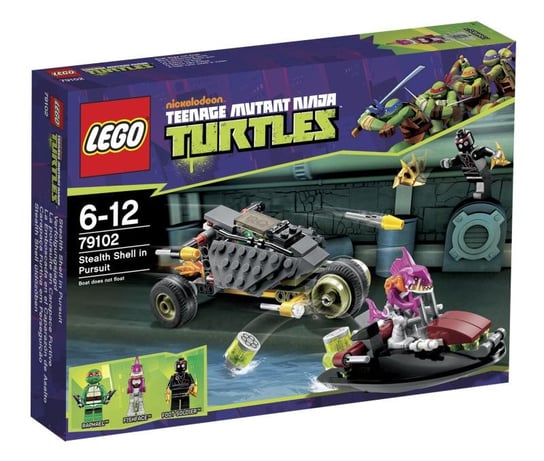 LEGO Wojownicze żółwie Ninja, klocki Pościg, 79102 LEGO