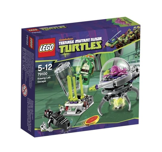 LEGO Wojownicze żółwie Ninja, klocki Ucieczka z laboratorium Kraanga, 79100 LEGO