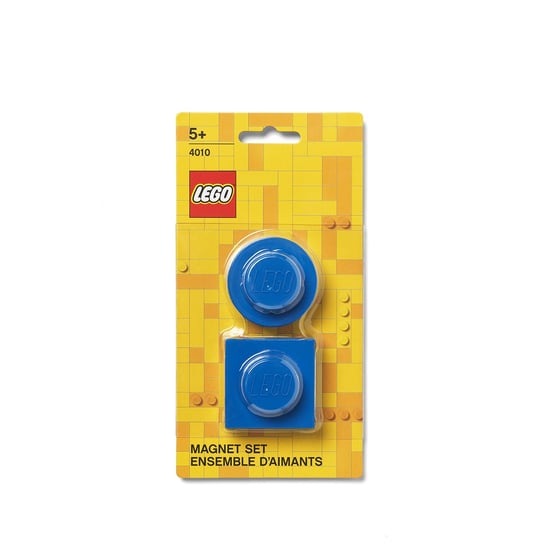 LEGO, Zestaw magnesów, niebieskie LEGO