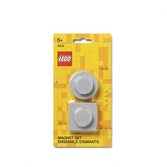 LEGO, Zestaw magnesów, Szare, 40101740 LEGO