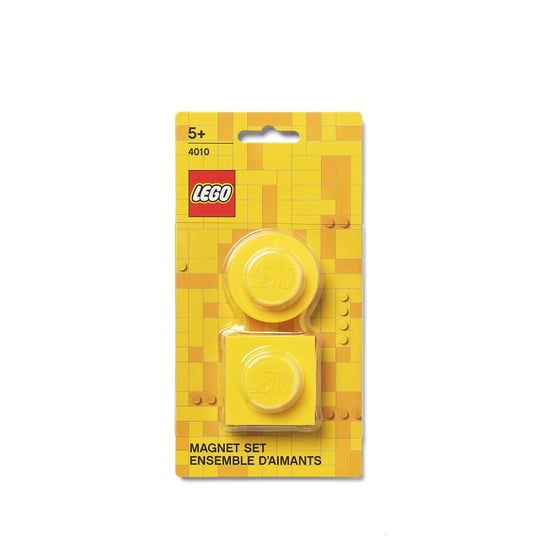 LEGO, Zestaw magnesów, żółte LEGO