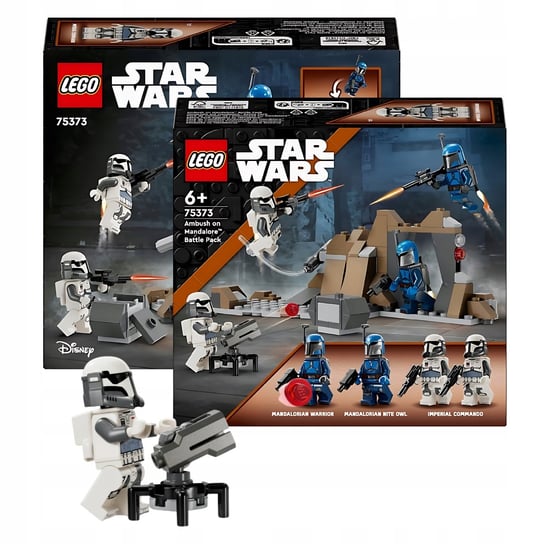 LEGO ZESTAW STAR WARS ZASADZKA NA MANDALORZE BITEWNY ZESTAW PREZENT LEGO