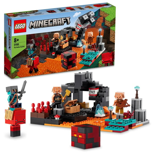 LEGOo Minecraft, klocki, Bastion w Netherze, 21185 LEGO