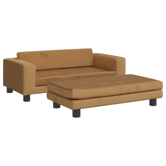 Legowisko Sofa Deluxe dla psa - 100x50x30 cm, brąz Inna marka