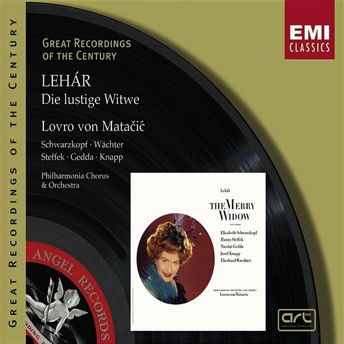 Die lustige Witwe (The Merry Widow) (2000 - Remaster): XIV. Lippen schweigen (Danilo/Hanna) Eberhard Waechter, Elisabeth Schwarzkopf, Philharmonia Orchestra, Lovro von Matacic