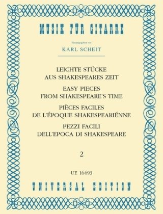 Leichte Stücke aus Shakespeares Zeit Universal Edition Ag