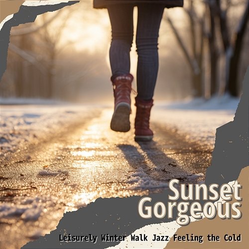 Leisurely Winter Walk Jazz Feeling the Cold Sunset Gorgeous
