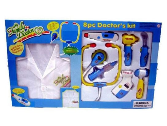 Lekarz z fartuchem zestaw w pudełku   HIPO Hipo