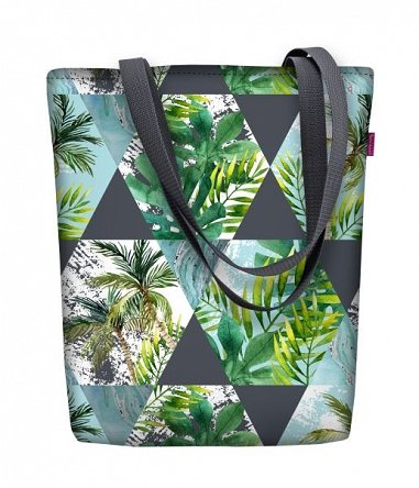 Lekka damska torba w tropikalne liście Sunny Florida Sunlovers