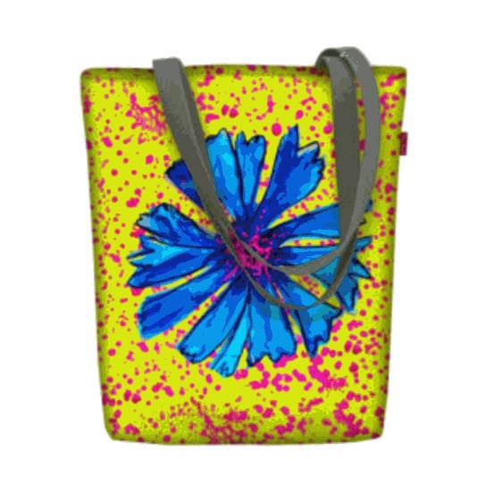 Lekka torba damska niebieski kwiat Sunny Fiesta Sunlovers