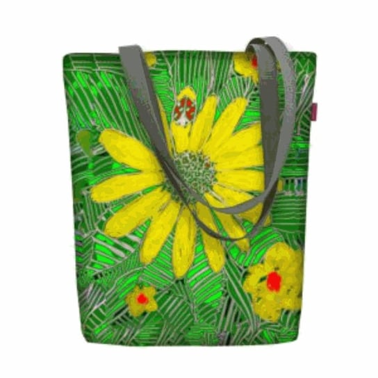 Lekka torba damska z żółtym kwiatem Sunny Mirage Sunlovers