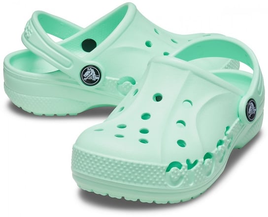 Lekkie Dziecięce Crocs Klapki Sandały Turkus 24,5 Crocs