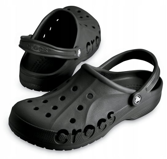 Lekkie Klapki Crocs Baya 10126 Czarne Męskie 42,5 Crocs