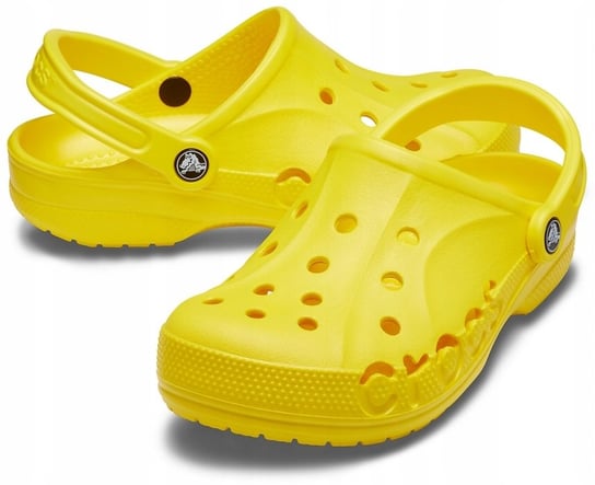 Lekkie Klapki Crocs Baya 10126 Żółty Męskie 39 Crocs