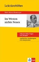 Lektürehilfen "Im Westen nichts Neues" Remarque Erich M.