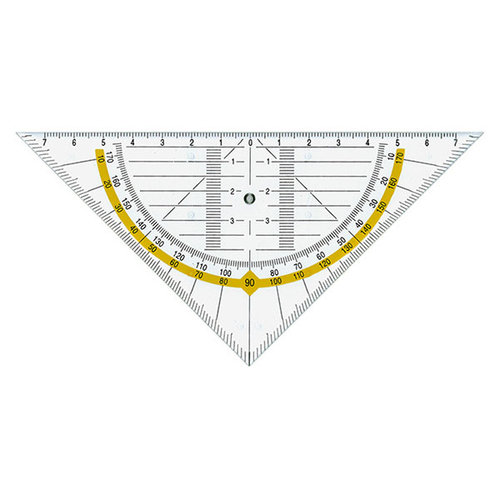 Leniar Ekierka Geometryczna 16cm LENIAR