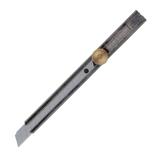 Leniar Nóż 9mm z blokadą obudowa metalowa LENIAR