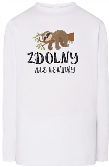 Leniwy Ale Zdolny Leniwiec Bluza Longsleeve R.S Inna marka