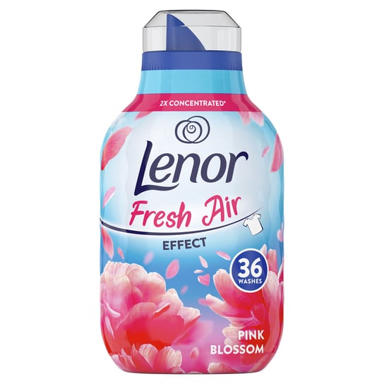 Lenor, Fresh Air Effect Pink Blossom, Płyn zmiękczający do płukania tkanin, 36 prań Lenor