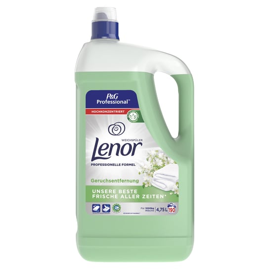Lenor, Professional Odour Eliminator, płyn do płukania tkanin, 4.75 l Lenor