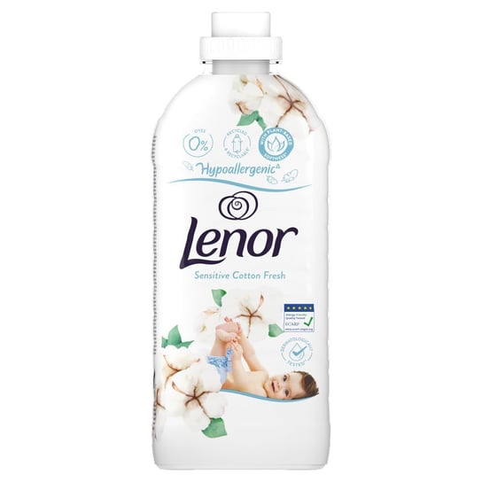 Lenor Sensitive Cotton Freshness Hypoalergiczny Płyn do Płukania Tkanin 1,2L (48 Prań) Lenor