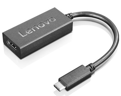 Lenovo, Adapter Usb-c/hdmi 2.0, Gx90r61025, Czarny Lenovo