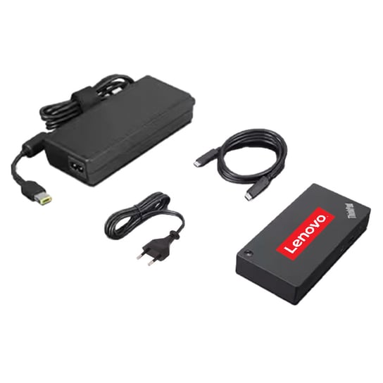 Lenovo Stacja dokująca - Obsługa 4K (3840x2160) - USB-C GEN2 (40AY0090US) Lenovo