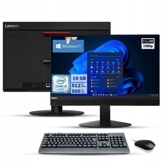 Lenovo ThinkCentre M820z i5-8500t 16GB 512 NVMe 500 HDD Win11 Lenovo