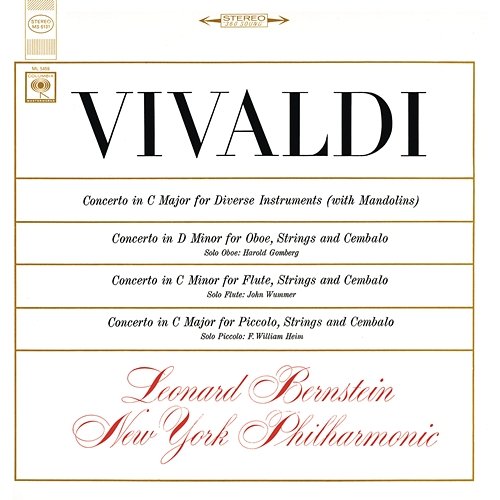 Leonard Bernstein Conducts Vivaldi Leonard Bernstein
