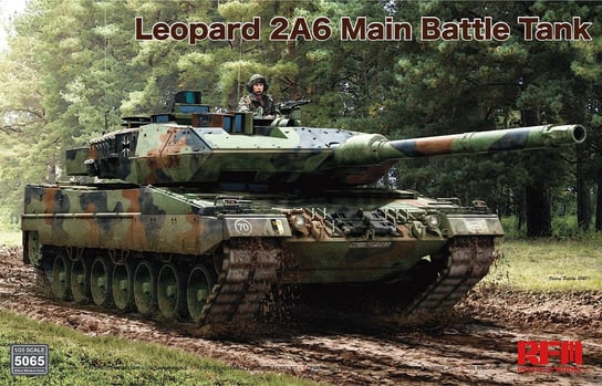 Leopard 2A6 Main Battle Tank 1:35 Rye Field Model RM-5065 Rye Field Model