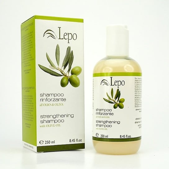 Lepo Oliwa z oliwek, szampon wzmacniający, 250 ml Lepo