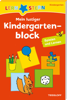 Lernstern: Mein lustiger Kindergartenblock. Spielen und Lernen ab 3 Jahren Tessloff Verlag, Tessloff Verlag Ragnar Tessloff Gmbh&Co. Kg