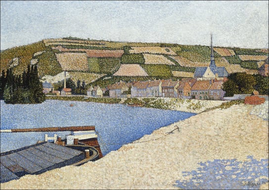 Les Andelys, Côte d’Aval, Paul Signac - plakat 100x70 cm Galeria Plakatu