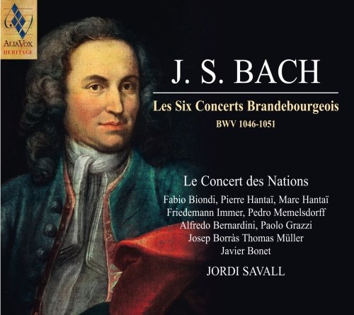 Les Six Concerts Brandebourgeois BWV 1046-1051 Savall Jordi, Le Concert des Nations